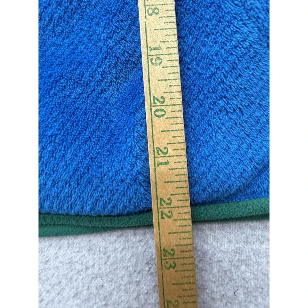 Patagonia Fleece Jacket Womens XS Blue Snap Pullover High Pile Thermal Pockets